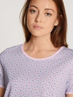 Calida Lovely Nights 3/4-Pyjama -CALIDA-Shop Calida Lovely Nights 3 4 Pyjama rosa 47556 242 2