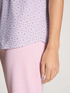 Calida Lovely Nights 3/4-Pyjama -CALIDA-Shop Calida Lovely Nights 3 4 Pyjama rosa 47556 242 3