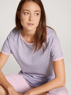 Calida Lovely Nights 3/4-Pyjama -CALIDA-Shop Calida Lovely Nights 3 4 Pyjama rosa 47556 242 4