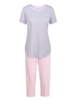 Calida Lovely Nights 3/4-Pyjama -CALIDA-Shop Calida Lovely Nights 3 4 Pyjama rosa 47556 242 5