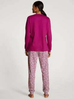 Calida Midnight Dreams Bündchen-Pyjama -CALIDA-Shop Calida Midnight Dreams Pyjama Buendchen violett 43357 256 1