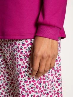 Calida Midnight Dreams Bündchen-Pyjama -CALIDA-Shop Calida Midnight Dreams Pyjama Buendchen violett 43357 256 3