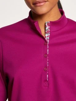 Calida Midnight Dreams Bündchen-Pyjama -CALIDA-Shop Calida Midnight Dreams Pyjama Buendchen violett 43457 256 2