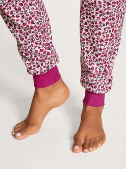 Calida Midnight Dreams Bündchen-Pyjama -CALIDA-Shop Calida Midnight Dreams Pyjama Buendchen violett 43457 256 4