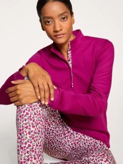 Calida Midnight Dreams Bündchen-Pyjama -CALIDA-Shop Calida Midnight Dreams Pyjama Buendchen violett 43457 256 5