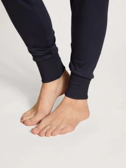 Calida Soulmate Bündchen-Pyjama -CALIDA-Shop Calida Soulmate Buendchen Pyjama blau 43100 339 4