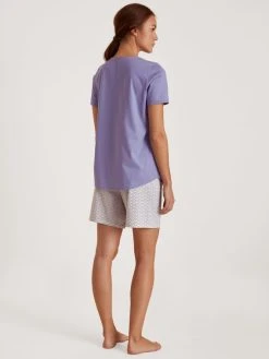 Calida Special Kurz-Pyjama -CALIDA-Shop Calida Special Kurz Pyjama violett 41541 745 1