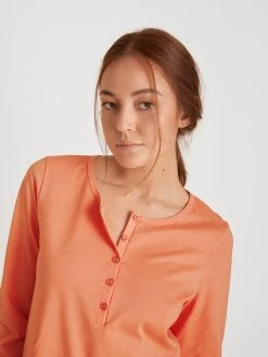 Calida Special Pyjama, Lang -CALIDA-Shop Calida Special Pyjama lang orange 40741 105 1