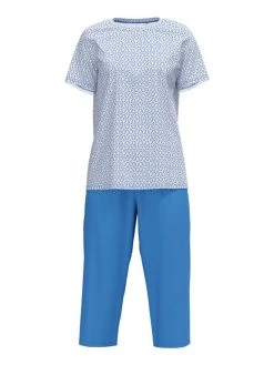 Calida Spring Nights 3/4-Pyjama -CALIDA-Shop Calida Spring Nights 3 4 Pyjama blau 40296 474 4