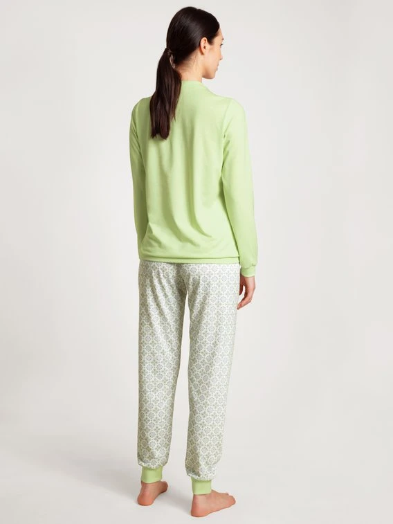 Calida Spring Nights Bündchen-Pyjama 4 Calida Spring Nights Bündchen-Pyjama – Bild 2