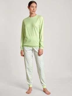 Calida Spring Nights Bündchen-Pyjama