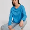 Calida Spring Nights Pyjama, Lang 1 Calida Spring Nights Pyjama, Lang -CALIDA-Shop Calida Spring Nights Pyjama lang blau 40396 474