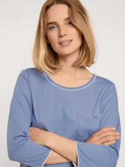Calida Sweet Dreams 3/4-Pyjama -CALIDA-Shop Calida Sweet Dreams 3 4 Pyjama blau 40236 371 2