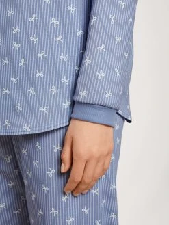 Calida Sweet Dreams Pyjama, Lang -CALIDA-Shop Calida Sweet Dreams Pyjama lang blau 40336 371 4