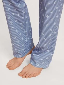 Calida Sweet Dreams Pyjama, Lang -CALIDA-Shop Calida Sweet Dreams Pyjama lang blau 40336 371 5