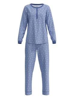 Calida Sweet Dreams Pyjama, Lang -CALIDA-Shop Calida Sweet Dreams Pyjama lang blau 40336 371 8