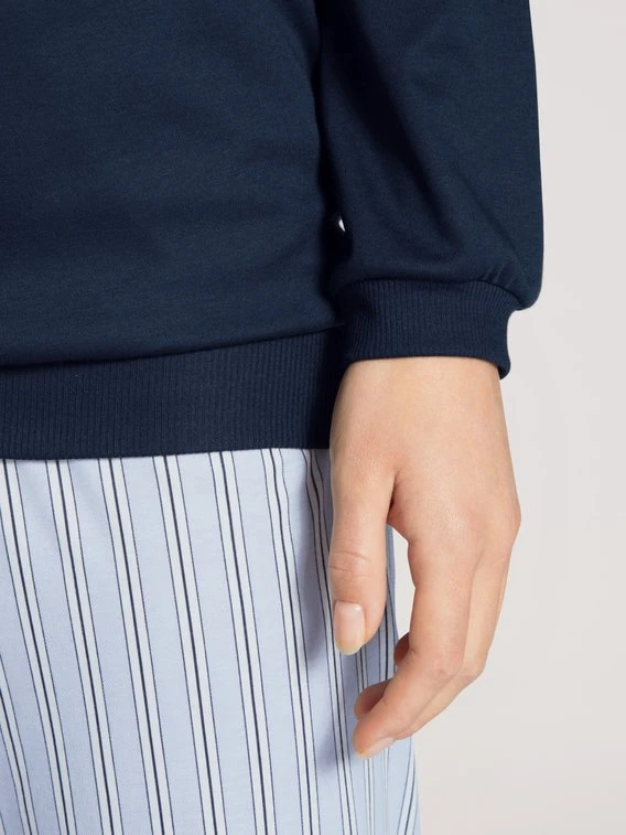 Calida Sweet Dreams Bündchen-Pyjama 6 Calida Sweet Dreams Bündchen-Pyjama – Bild 4