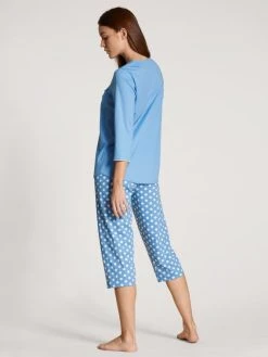 Calida Sweet Dreams 3/4-Pyjama -CALIDA-Shop Calida Sweet Dreams 3 4 Pyjama blau 40236 404 neu 1