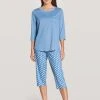 Calida Sweet Dreams 3/4-Pyjama 2 Calida Sweet Dreams 3/4-Pyjama -CALIDA-Shop Calida Sweet Dreams 3 4 Pyjama blau 40236 404 neu