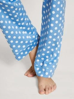 Calida Sweet Dreams Pyjama, Lang -CALIDA-Shop Calida Sweet Dreams Pyjama lang blau 40336 404 4