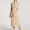 Calida The Home Hub Loungedress Mit Rollkragen, Länge 120cm -CALIDA-Shop Calida The Home Hub Loungedress mit Rollkragen Laenge 120cm beige 30254 926 1622639592
