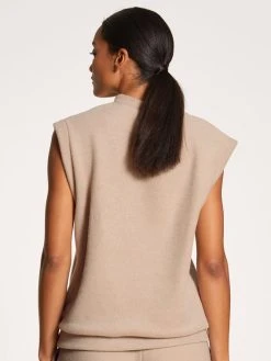 Calida The Home Hub Sweatshirt 9 Calida The Home Hub Sweatshirt -CALIDA-Shop Calida The Home Hub Pullover langarm beige 12593 875 1