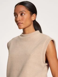 Calida The Home Hub Sweatshirt 12 Calida The Home Hub Sweatshirt -CALIDA-Shop Calida The Home Hub Pullover langarm beige 12593 875 4