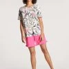 Calida Tropic Dreams Kurz-Pyjama -CALIDA-Shop Calida Tropic Dreams Kurz Pyjama rosa 43297 203