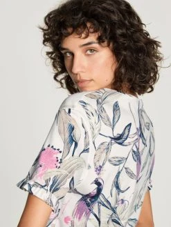 Calida Tropic Dreams Kurz-Pyjama -CALIDA-Shop Calida Tropic Dreams Kurz Pyjama rosa 43297 203