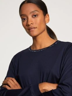 Calida Winter Dreams Bündchen-Pyjama 12 Calida Winter Dreams Bündchen-Pyjama -CALIDA-Shop Calida Winter Dreams Buendchen Pyjama blau 41392 339 2