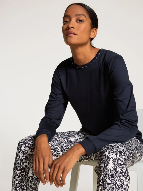 Calida Winter Dreams Bündchen-Pyjama 8 Calida Winter Dreams Bündchen-Pyjama – Bild 6