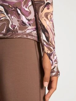 Calida 100% Nature Relax Langarm-Shirt -CALIDA-Shop Calida 100 Nature Relax Top langarm braun 15457 778 4