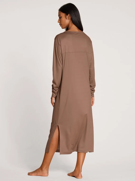 Calida 100% Nature Sleep Loungedress, Länge 120cm 4 Calida 100% Nature Sleep Loungedress, Länge 120cm – Bild 2