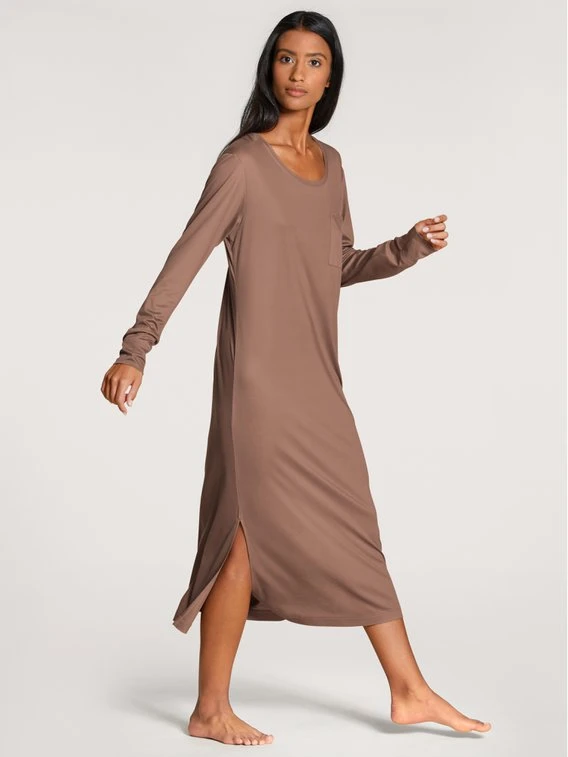 Calida 100% Nature Sleep Loungedress, Länge 120cm 8 Calida 100% Nature Sleep Loungedress, Länge 120cm – Bild 6