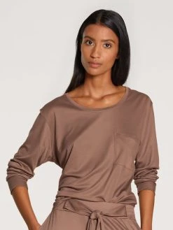 Calida 100% Nature Sleep Langarm-Shirt