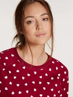 Calida Family & Friends Bündchen-Pyjama -CALIDA-Shop Calida Family und Friends Pyjama Buendchen rot 44898 167 4