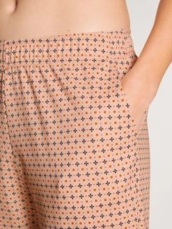 Calida Favourites Blossom Pants Mit Seitentaschen 11 Calida Favourites Blossom Pants Mit Seitentaschen -CALIDA-Shop Calida Favourites Blossom Hose braun 29796 934 3