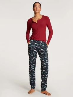 Calida Favourites Holidays Pants Mit Seitentaschen 10 Calida Favourites Holidays Pants Mit Seitentaschen -CALIDA-Shop Calida Favourites Holidays Hose blau 29036 339 2