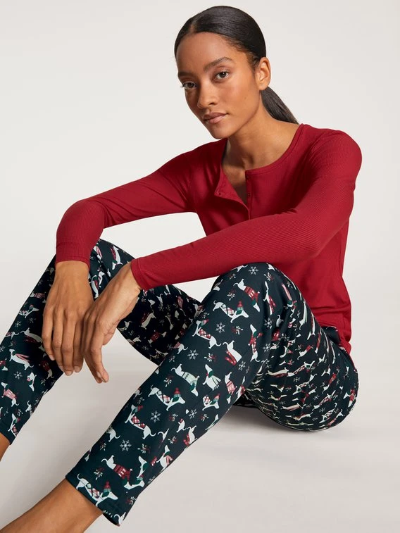 Calida Favourites Holidays Pants Mit Seitentaschen 7 Calida Favourites Holidays Pants Mit Seitentaschen – Bild 5