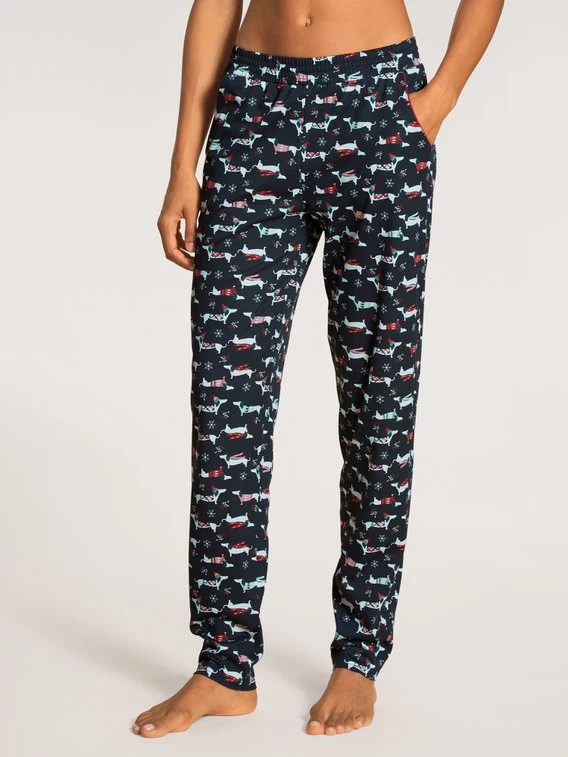 Calida Favourites Holidays Pants Mit Seitentaschen 3 Calida Favourites Holidays Pants Mit Seitentaschen