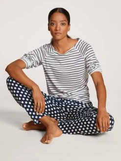 Calida Favourites Marine Pants -CALIDA-Shop Calida Favourites Marine Hose blau 29559 339 4