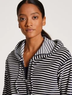 Calida Favourites Marine Jacke -CALIDA-Shop Calida Favourites Marine Jacket blau 15959 339 3