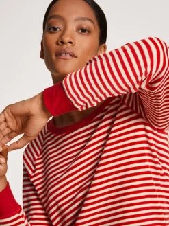 Calida Favourites Marine Pullover Langarm -CALIDA-Shop Calida Favourites Marine Pullover langarm rot 15759 174 5