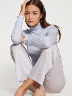 Calida Favourites Seduction Pants Mit Seitentaschen -CALIDA-Shop Calida Favourites Seduction Hose tuerkis 29853 521 5