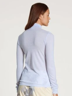 Calida Favourites Seduction Langarm-Shirt Mit Rollkragen -CALIDA-Shop Calida Favourites Seduction Top langarm tuerkis 15853 521 1