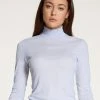 Calida Favourites Seduction Langarm-Shirt Mit Rollkragen -CALIDA-Shop Calida Favourites Seduction Top langarm tuerkis 15853 521