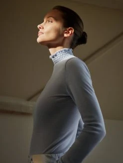 Calida Favourites Seduction Langarm-Shirt Mit Rollkragen -CALIDA-Shop Calida Favourites Seduction Top langarm tuerkis 15853 521 2