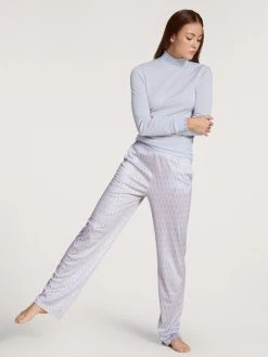 Calida Favourites Seduction Langarm-Shirt Mit Rollkragen -CALIDA-Shop Calida Favourites Seduction Top langarm tuerkis 15853 521 6