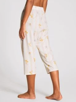Calida Favourites Sunflower 3/4-Pants -CALIDA-Shop Calida Favourites Sunflower Hose 3 4 weiss 28058 910 1