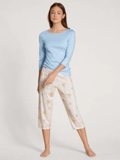Calida Favourites Sunflower 3/4-Pants -CALIDA-Shop Calida Favourites Sunflower Hose 3 4 weiss 28058 910 2
